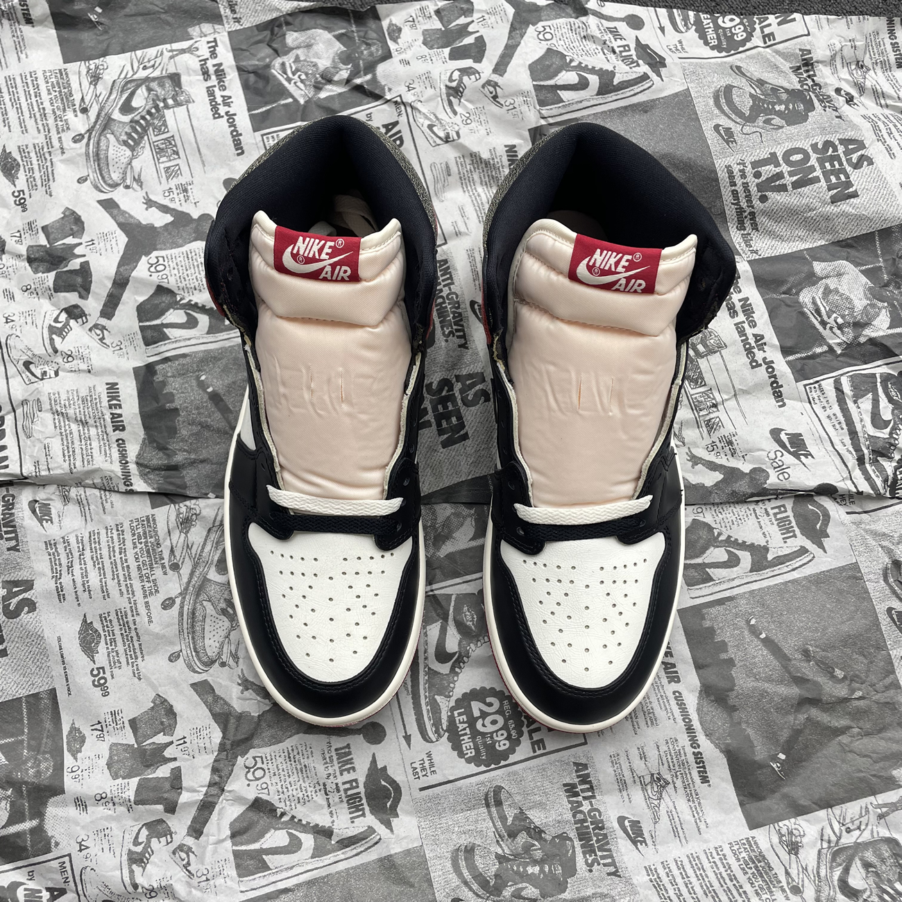 Air Jordan 1 Retro High Og Black Toe Chicago (7) - www.newkick.vip
